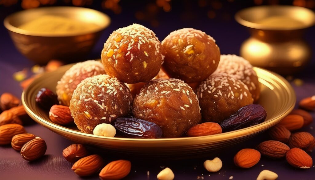 dates and nuts ladoos